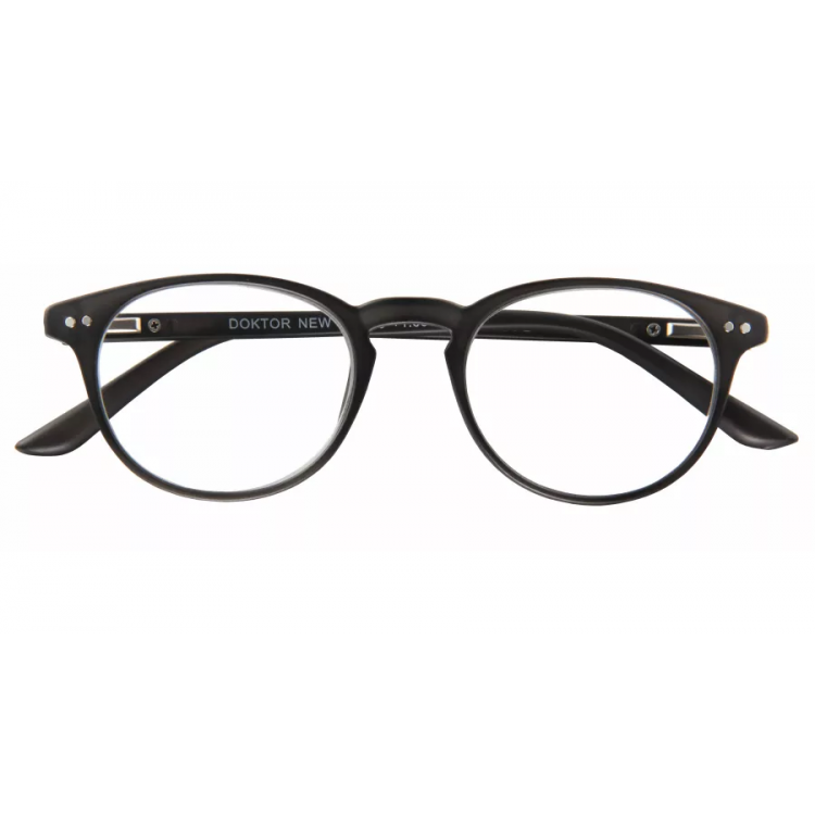 I Need You Doktor new black reading glasses