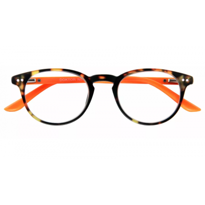 I Need You Doktor new tortoise orange  reading glasses