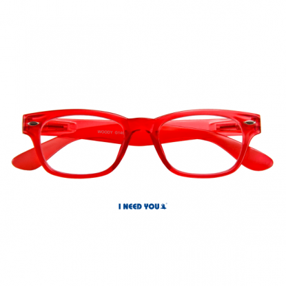 I Need You Woody red reading glasses