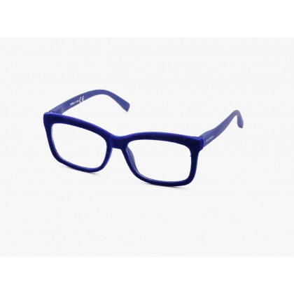 Doubleice Bloom black rose velvet reading glasses
