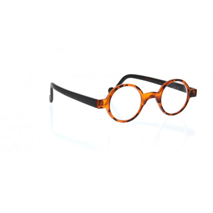 Aptica Miro Art set amber tort reading glasses