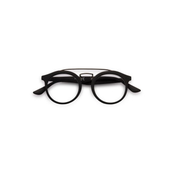 Doubleice Bridge Black reading glasses