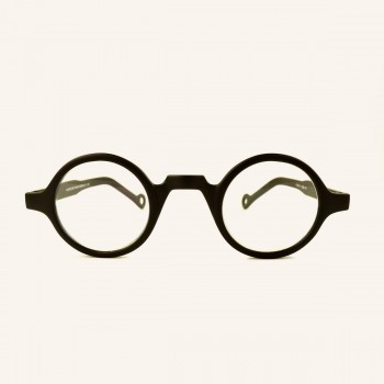 Marseille vintage round soft black matt K21