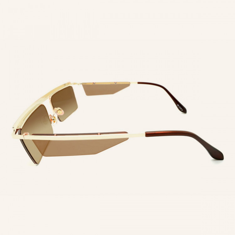 K-eyes-brown sunglasses model#18929