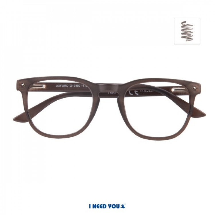 I need you Oxford anthracite reading glasses