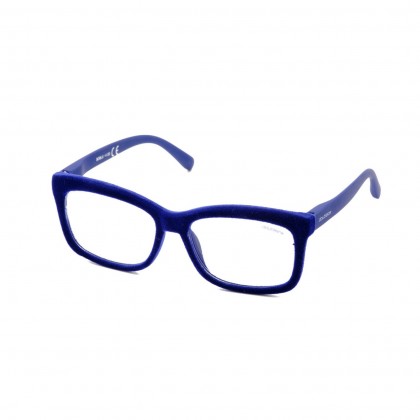 Doubleice Bloom Blue Velvet Reading Glasses