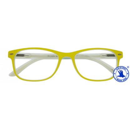 I Need You Fashion yellow unisex reading glasses