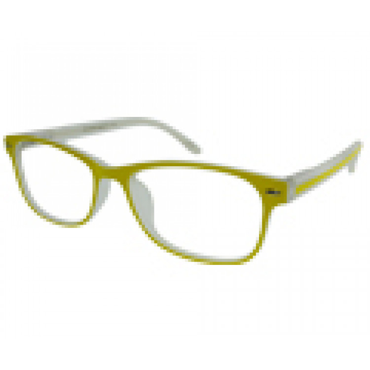 I Need You Fashion yellow unisex reading glasses
