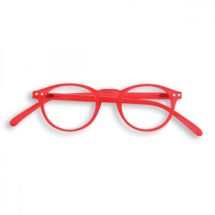 #A Red reading glasses