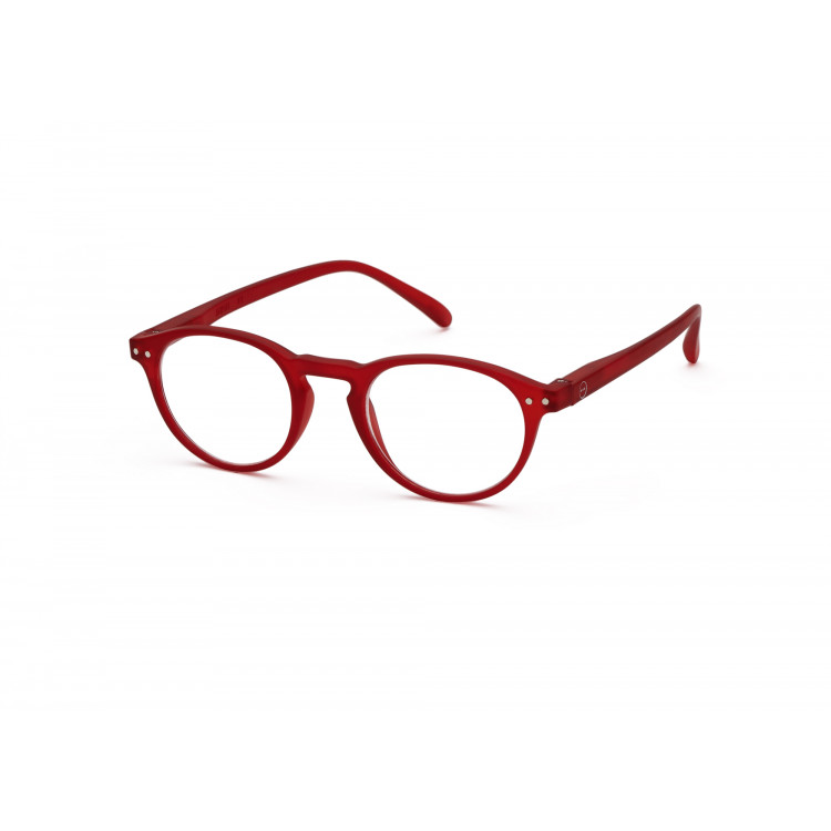 #A Red reading glasses