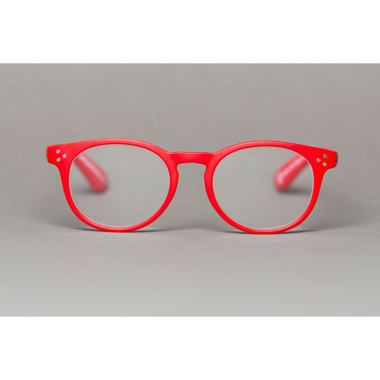 Sempre Art Design Roy Red matt reading glasses