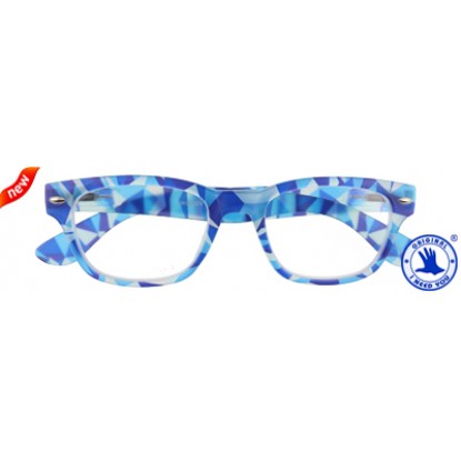 I Need You Woody crazy blue reading glasses