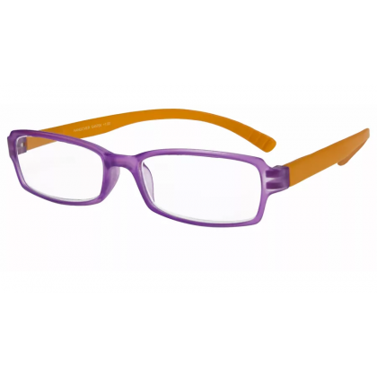 I Need You Hangover lilac and orange unisex reading glasses